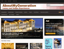 Tablet Screenshot of aboutmygeneration.com